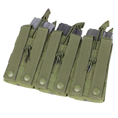 Borsa MOLLE tripla per munizioni. 6xM16 aperta VERDE CONDOR OUTDOOR MA44-001 2