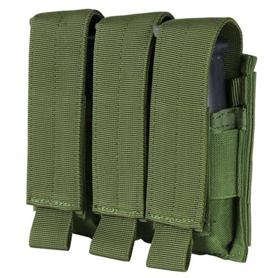 Marsupio MOLLE triplo per caricatori M9 VERDE
