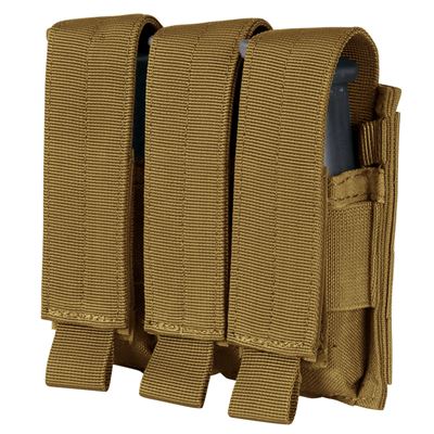 Marsupio MOLLE triplo per caricatori M9 COYOTE BROWN
