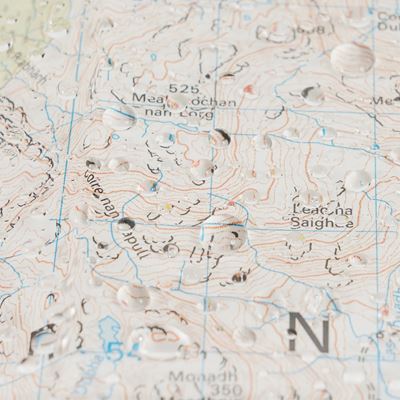 Custodia WANDERER impermeabile per mappa NERA HIGHLANDER MAP004 3