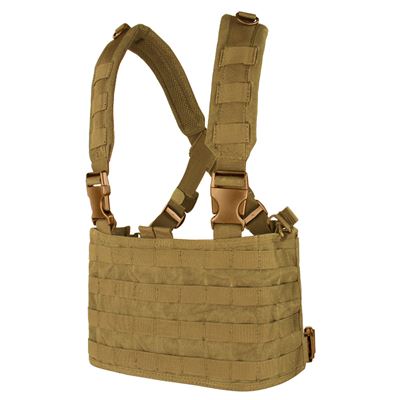 Gilet tattico MOLLE CHEST RIG OPS COYOTE BROWN