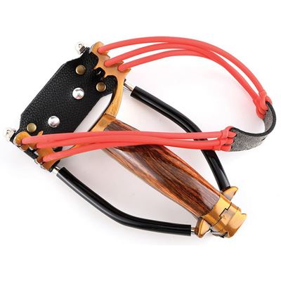 Fionda BALLISTA 18 impugnatura LEGNO  MGSLNG18 6