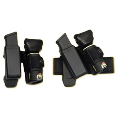 Custodia rotante MOLLE per caricatore 9 mm Luger e spray difensivo