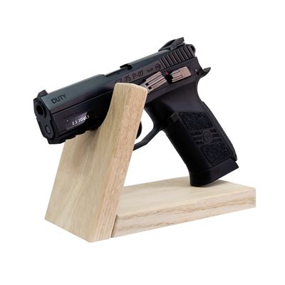 Supporto per pistola o revolver IN LEGNO MILITARY RANGE MR161718 2