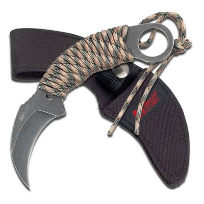 Coltello KARAMBIT paracord WOODLAND MTech USA MT-670 2