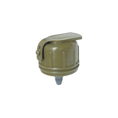 Tappo NBC per bottiglie da 1L e 2L US con adattatore per maschera a gas. Esercito americano 4754NBC 2