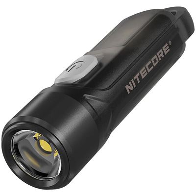 Lampada TIKI LE ricaricabile mini NERA