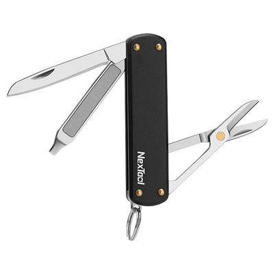 Coltellino tascabile MINI POCKET multifunzione NERO