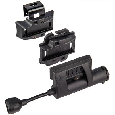 Lampada per casco CHARGE MPLS 3 colori + IR LED NERO  NE035-BK 3