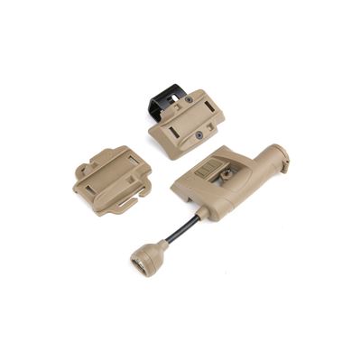 Lampada per casco CHARGE MPLS 3 colori + IR LED KHAKI  NE035-KH 2