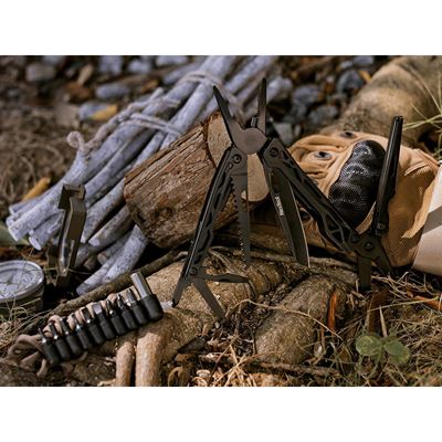 Pinze multifunzione BLACK KNIGHT con set di punte NERE NexTool NE20151 2