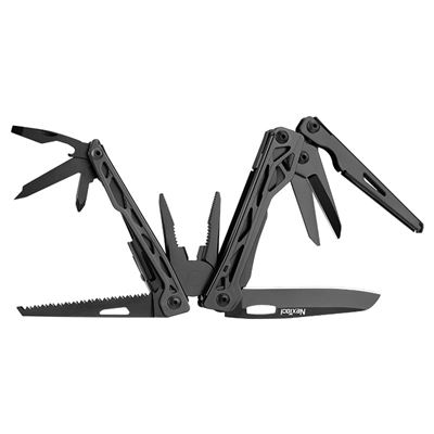 Pinze multifunzione BLACK KNIGHT con set di punte NERE NexTool NE20151 11