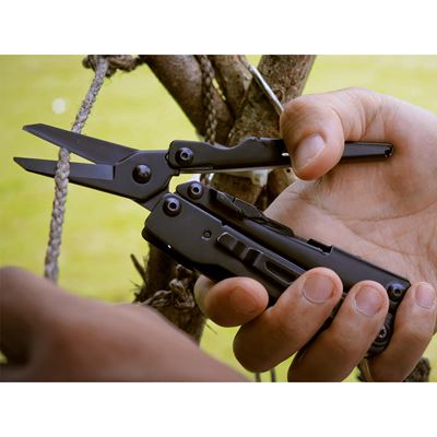 Pinze multifunzione BLACK KNIGHT con set di punte NERE NexTool NE20151 6