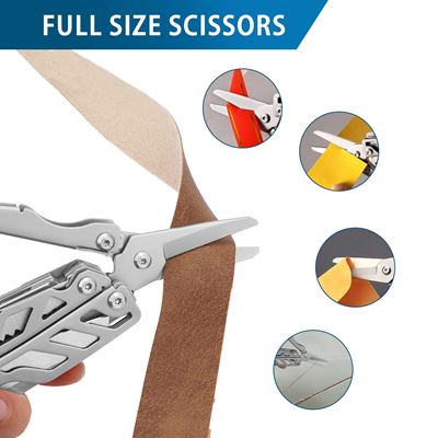 Pinze multifunzione FLAGSHIP PRO MULTI TOOL ARGENTO NexTool NE20203 6