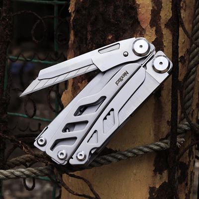 Pinze multifunzione FLAGSHIP PRO con lama intercambiabile ARGENTO NexTool NE20232 5