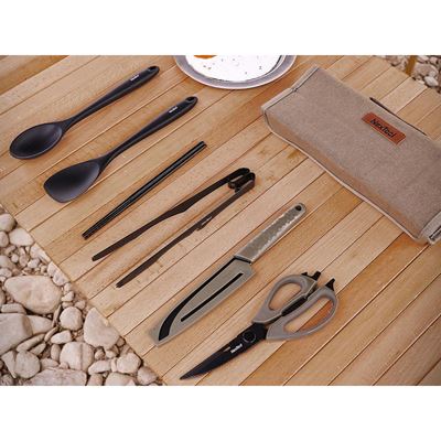 Set di utensili da cucina OUTDOOR con custodia NexTool NE20325 7