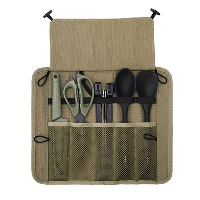 Set di utensili da cucina OUTDOOR con custodia