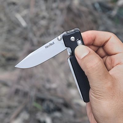 Coltello tascabile KNIGHT K30 multifunzionale NERO NexTool NE20413 6