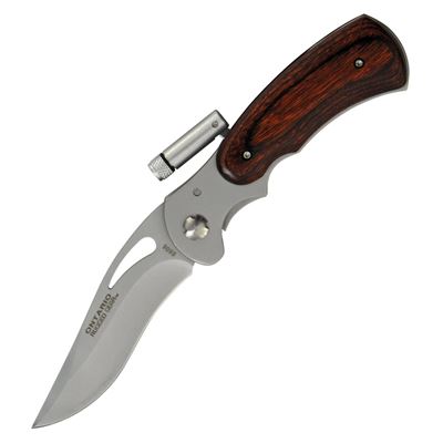 Coltello pieghevole TEAR DROP con torcia