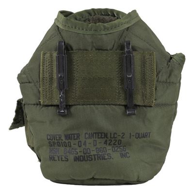 Confezione per borraccia US ZELENÁ originale, inclusi 2 clip Alice Esercito americano 143-klip 2