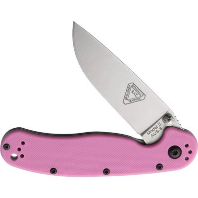 Coltello a serramanico ONTARIO RAT II ROSA Ontario Knife Company ON8862 3
