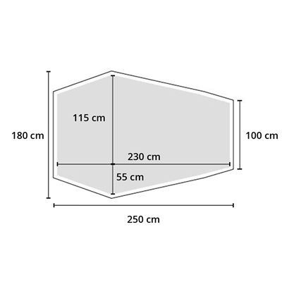 Tenda per 1 persona Hyggelig VERDE Origin Outdoors 310871 5