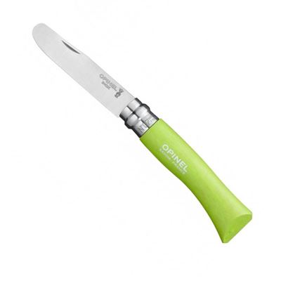 Coltello OPINEL per bambini VRI INOX No.07 HABR VERDE
