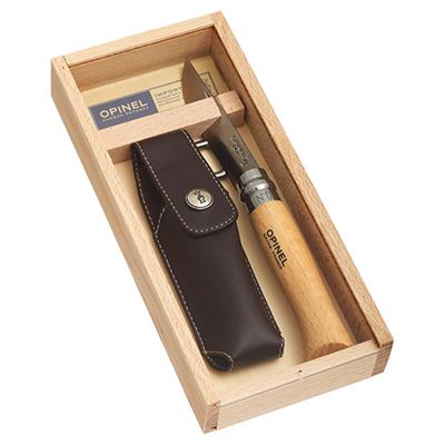 Cassetta OPINEL con VRI n. 08 OLIVE + custodia