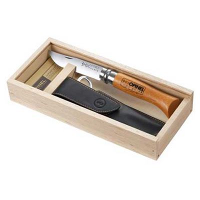Coltello OPINEL VRN 8 con fodero in confezione regalo