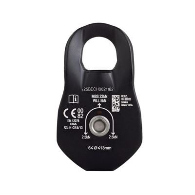 Carrucola FIXE multiuso NERA PETZL P006AA01 2