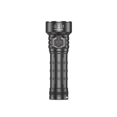 Torcia P4 ricaricabile, multifunzionale, 4000 lumen, 288 metri, IP68 SPERAS P4-SP 12