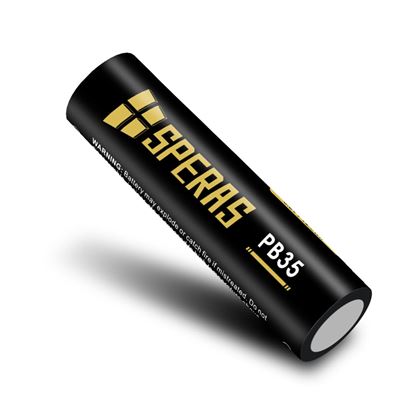 Batteria ricaricabile PB35 3500 mAh tipo 18650