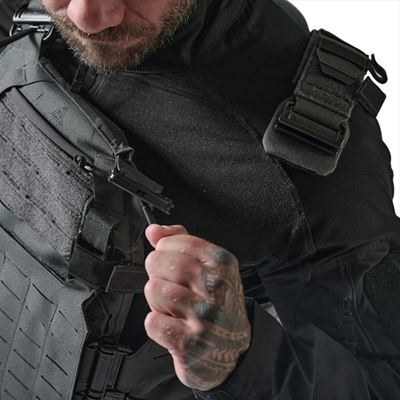Gilet SPITFIRE® QR porta piastre SHADOW GREY DIRECT ACTION® PC-SPTP-CD5-SGR 7