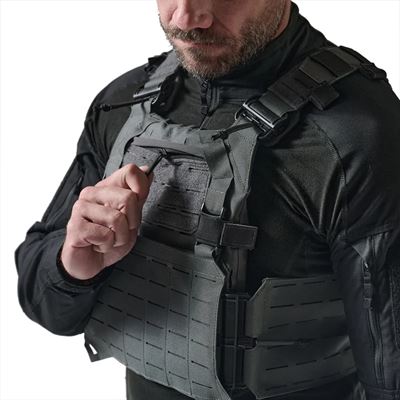Gilet SPITFIRE® QR porta piastre SHADOW GREY DIRECT ACTION® PC-SPTP-CD5-SGR 10