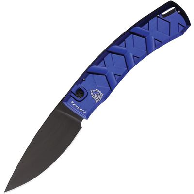 Coltello pieghevole AUTO X TACTICAL BLU