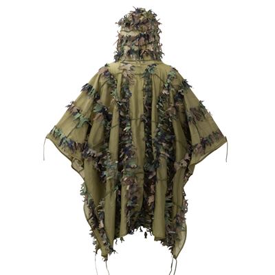 Poncho mimetico LEAF US WOODLAND Helikon-Tex® PO-LFG-PO-03 5