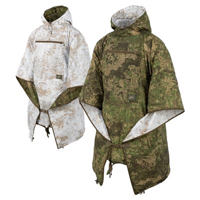Poncho double-face SWAGMAN ROLL PENCOTT® WILDWOOD™/SNOWDRIFT™