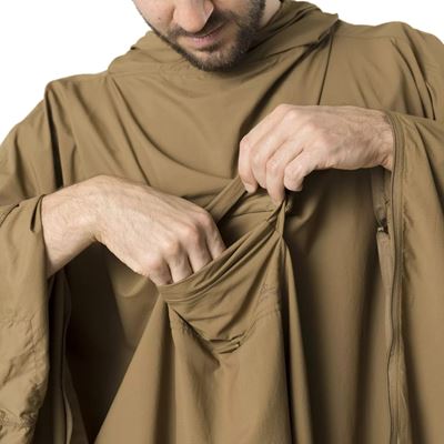Poncho SWAGMAN SCARF COYOTE Helikon-Tex® PO-SCR-MT-11 6