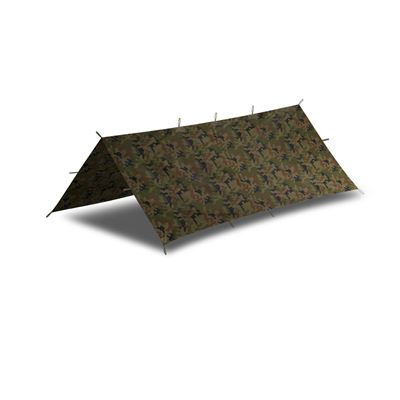 Telone da bivacco SUPERTARP® piccolo PL WOODLAND