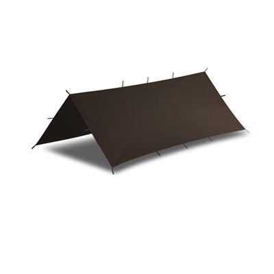Telone da bivacco SUPERTARP® piccolo EARTH BROWN