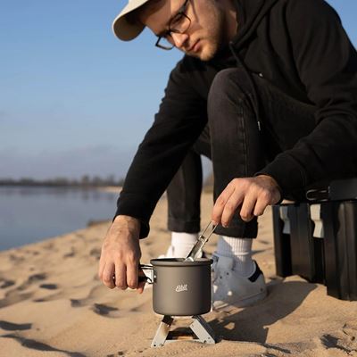 Pentola in due pezzi da 1000 e 475 ml in alluminio anodizzato duro ESBIT® PT1000HA 7