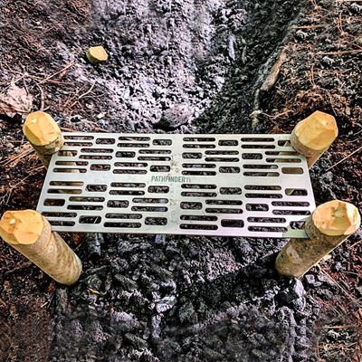 Griglia per barbecue con copertura TITAN PATHFINDER PTH203 5