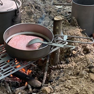 Griglia per barbecue con copertura TITAN PATHFINDER PTH203 6