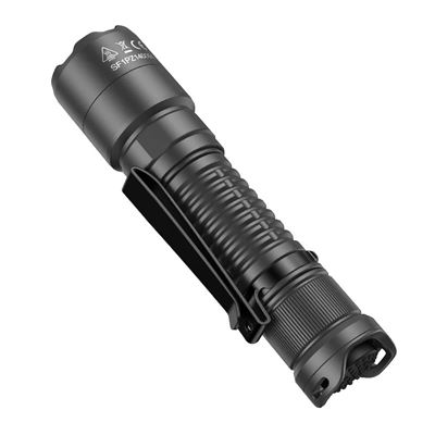 Torcia PZ14 ZOOM ricaricabile, 1000 lumen, 440 metri, IP67 NERA SPERAS PZ14-SP 5