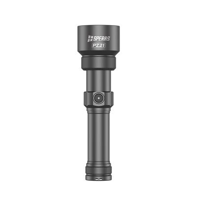 Torcia PZ21 ZOOM ricaricabile, 2700 lumen, 900 metri NERA SPERAS PZ21-SP 12