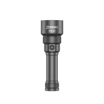 Torcia PZ21 ZOOM ricaricabile, 2700 lumen, 900 metri NERA SPERAS PZ21-SP 13