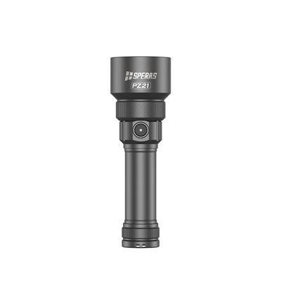 Torcia PZ21 ZOOM ricaricabile, 2700 lumen, 900 metri NERA SPERAS PZ21-SP 14