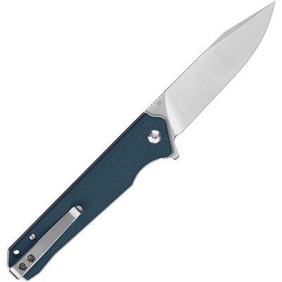 Coltello pieghevole MAMBA V2 lama liscia BLU QSP QS111-H1 2