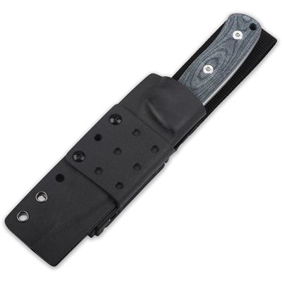 Coltello BISON V2 con lama fissa DENIM BLU QSP QS134-B 3