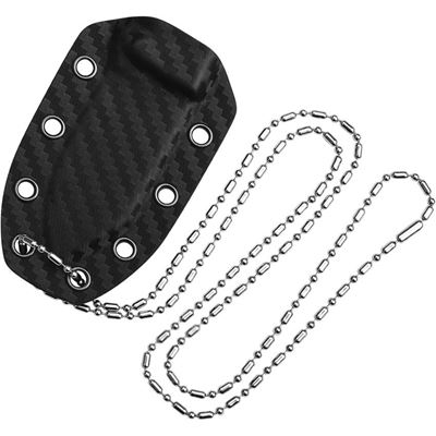 Coltello CANARY con lama fissa in acciaio DAMASCO QSP QS141-I 4